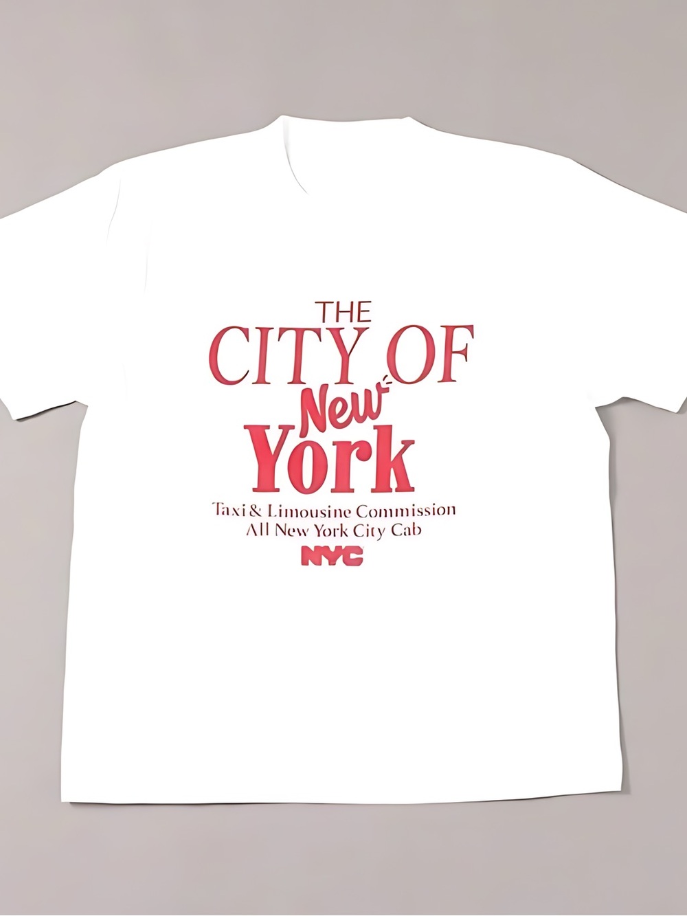 City of New York Womens Mens T-shirt Unisex